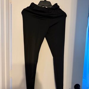 SHEIN Black Stretch Leggings